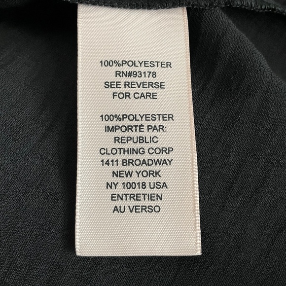 Women's Philosophy Republic Clothing Ruffle Sleeve Blouse sz S - Picture 4 of 5